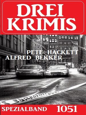cover image of Drei Krimis Spezialband 1051